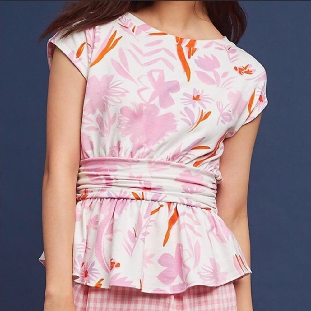 ✨New! Anthropologie Peplum Blouse